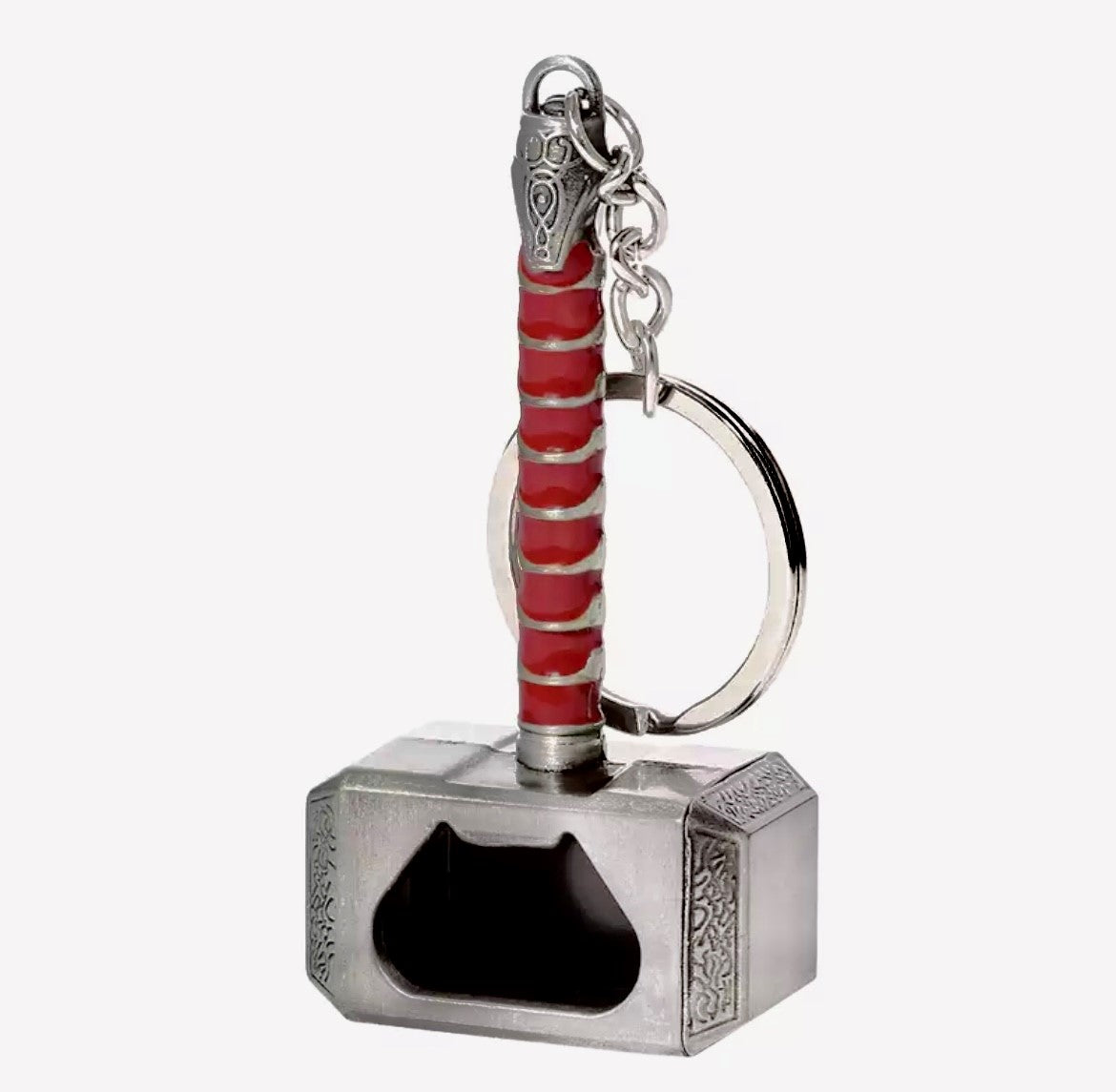 Thor's Hammer Key Chain - Mjolnir Bottle Opener